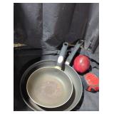 Set of Two Frying Pans Made in Denmark