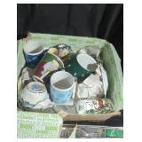 Assorted Holiday Mug and Dish Lot