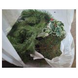 Artificial Pine and Holly Dï¿½cor in Bag