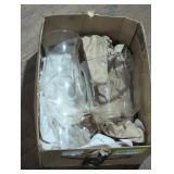 Assorted Clear Glass Vases Collection