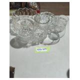 Assorted Cut Glassware Collection