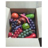 Collection of Faux Fruits and Vegetables