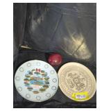Pair of Decorative Collectible Plates