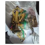 Collection of Decorative Brass Bugles and Horns