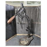 Wine Opener With Cast Iron Stand