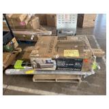 Brooke Mill Woven Double Glider, rail set,