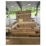 Mzg storage cabinet, rugs, unopened boxes