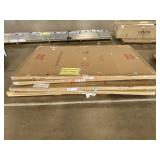 Assorted Glass Warehouse Shower Doors