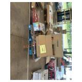 Grillfest charcoal grill,ceiling fans, flooring &