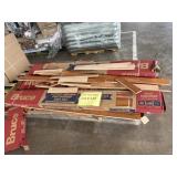 Gunstock Oak Hardwood Flooring, 22sqft/ box 6xbid