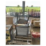 Patio chairs 4xbid