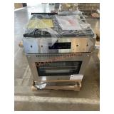 Kenmore 30in oven with 4-burner gas range
