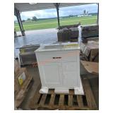32ï¿½ white vanity with top