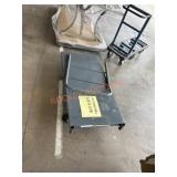 Grey push cart
