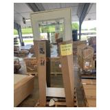 32in Exterior door with internal shades, RH