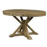 Wood Wash Dining Table with 12" Leaf