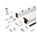 Trex Select 8-ft x 36-in Stair Rail Kit White, (9