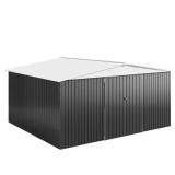 Metal Outdoor Storage Shed with Doors, only have