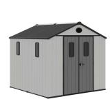 Resin Garden Storage Shed with Floor, only have 2