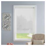 Cordless White Vinyl Roller Shade 30.5x72