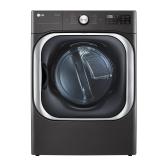 LG TurboSteam 9 cu ft Dryer ENERGY STAR