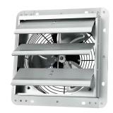 10 in. Shutter Exhaust Fan, Aluminum Mount