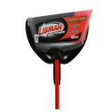 Libman High Power Stiff Broom with Dustpan