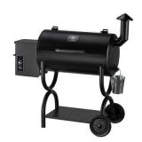 ZPG-550B Wood Pellet Grill BBQ Smoker - Black