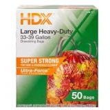 HDX 39 Gallon Clear Flex Trash Bags (50)
