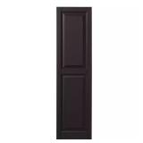 Raised Panel Shutters - Dark Berry