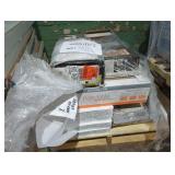 Skid Tiles: Floor/Wall, Nails; Some Broken