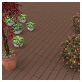 Pure Garden Interlocking Deck Tiles 6-Pack