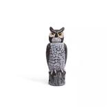 Rotating Head Owl Decoy 18" 360  Spin