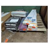Skid: Assorted Vinyl Flooring Planks & Tiles