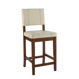 Linon Milan Counter Stool Cream 24-in H