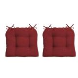 20x18 Rect Outdoor Cushion Ruby Red 2-Pack