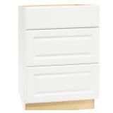 Hampton 24x24x34.5 Satin White Cabinet