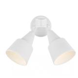 2-Head White Motion Flood Light