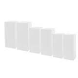 YIYIBYUS White Metal Iron Display Stands (6)
