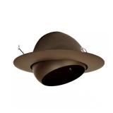 (5) 6 in. Oil Rubbed Bronze Recessed Eyeball Trim