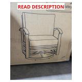 Aluminum swivel glider chair