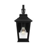 Warren Mini 6.5 in. Wall Lantern, Black