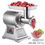 1100-Watt Silver Electric Meat Grinder 1.5-HP