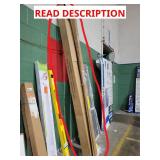 Pocket doorframe and hardware