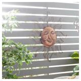 30x30 Copper Wall Decor with Wire Frame