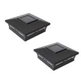 Oxford Black LED 6x6 Solar Post Cap (2-Pack)