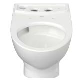 Glenwall VorMax Elongated Toilet Bowl White