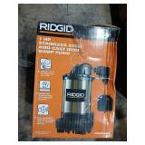 Ridgid Sump Pump