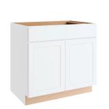 Hampton Bay Courtland Sink Base, Polar White