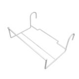 Deco Joe 14 in. x 4 in. White Flower Box Holder